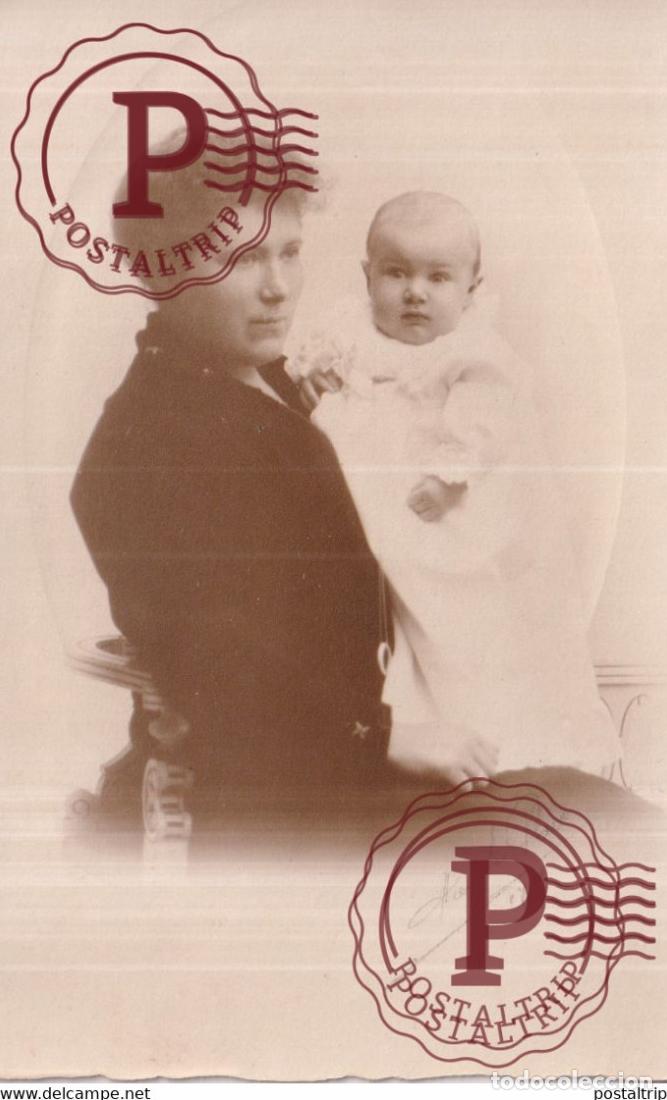 Antique Photography: FOTOPOSTAL GEBR VAN DER PERRE ANTWERPEN BOOM BELGIE BELGIQUE 12*9CM