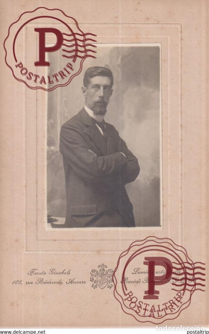 Antique Photography: FRANTZ GINCKELS ANTWERPEN ANVERS BELGIE BELGIQUE 16*10.5CM