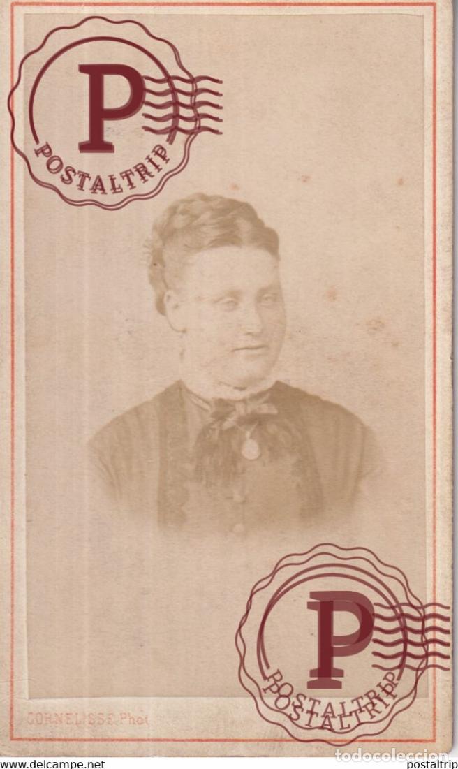 Antique Photography: CORNELISSE BRUXELLES ROTTERDAM CDV BELGIE BELGIQUE 10*6.5CM