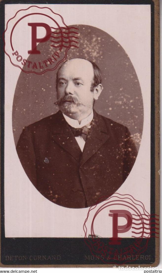 Fotograf&iacute;a antigua: DETON CORNAND MONS CHERLEROI CDV BELGIE BELGIQUE 10*6.5CM
