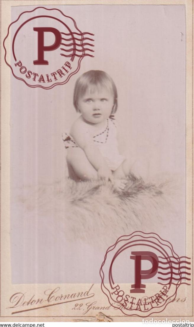 Antique Photography: DETON CORNAND MONS CHERLEROI ANVERS LILLE NAMUR CDV BELGIE BELGIQUE 10*6.5CM