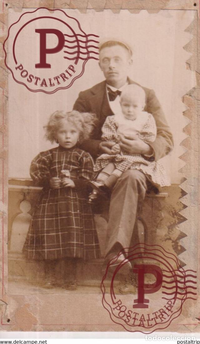 Antique Photography: FOTOS FAMILIE VAN DAMME ZWEVEGEM CDV PINEHOLES SEE SCAN BELGIE BELGIQUE 10*5.5CM