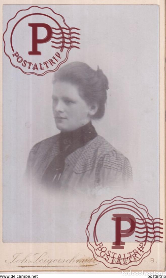 Antique Photography: WEIPERT - VEJPRTY - BOEHMEN - TSCHECHIEN - JOH. SEIGERSCHMIDT CDV GERMANY DEUTSCHLAND 10*6.5CM