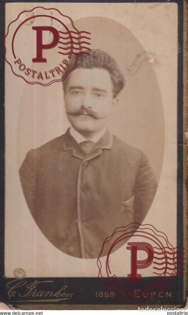 Antique Photography: EUPEN LUIK BELGIE C FRANKEN GERMANY DEUTSCHLAND 14*.9CM