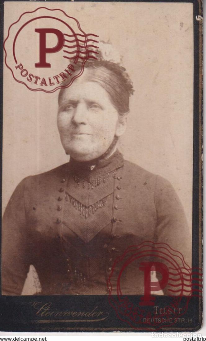 Antique Photography: TRES RARE RUSLAND RUSIA STEINWENDR TILSIT Ostpreussen GERMANY DEUTSCHLAND 10*.6CM