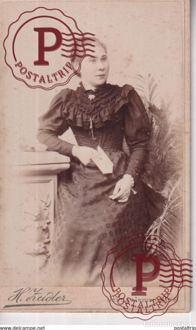 Fotograf&iacute;a antigua: ZEIDER BERLIN CDV GERMANY DEUTSCHLAND 10*.6CM