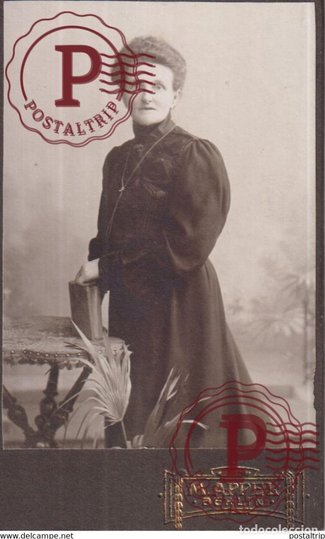 Fotograf&iacute;a antigua: M APPEL BERLIN CDV GERMANY DEUTSCHLAND 10*.6.5CM