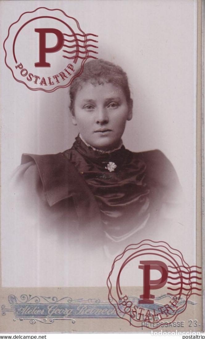 Fotograf&iacute;a antigua: ATELIER GEORG REINECKE FULDA CDV GERMANY DEUTSCHLAND 10*.6.5CM