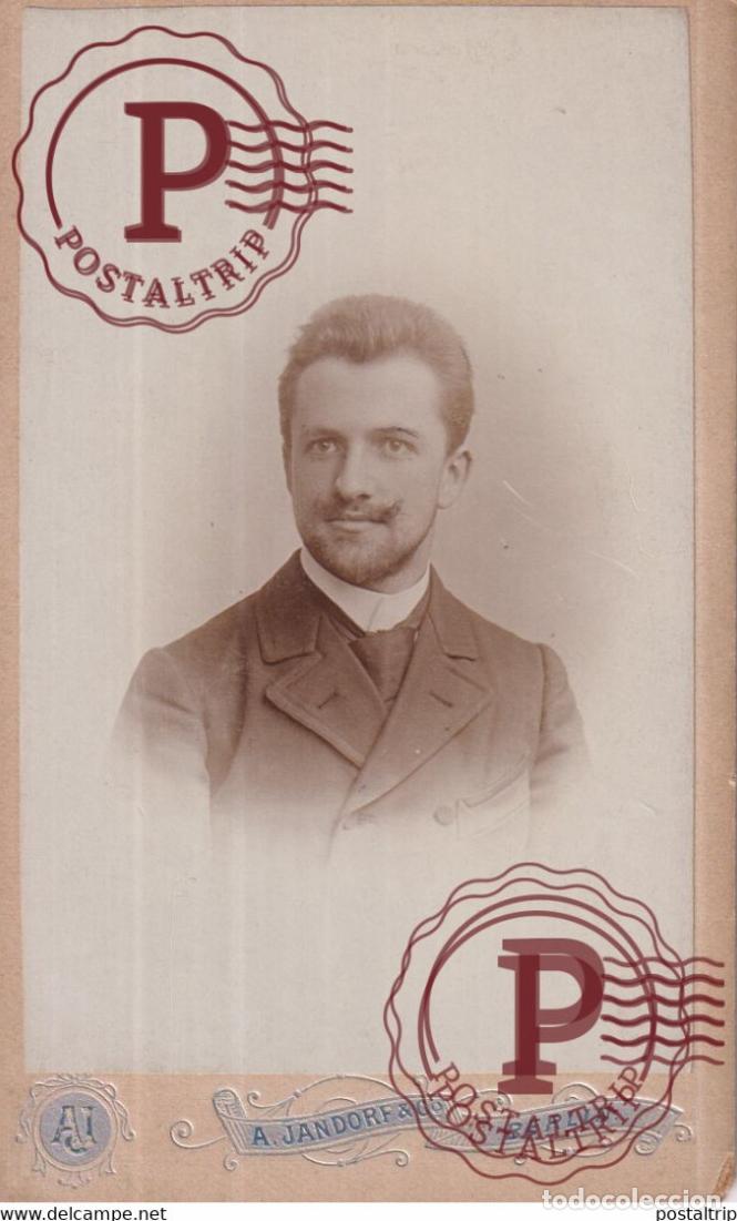 Photographie ancienne: A JANDORF BERLIN CDV GERMANY DEUTSCHLAND +-10*.6CM