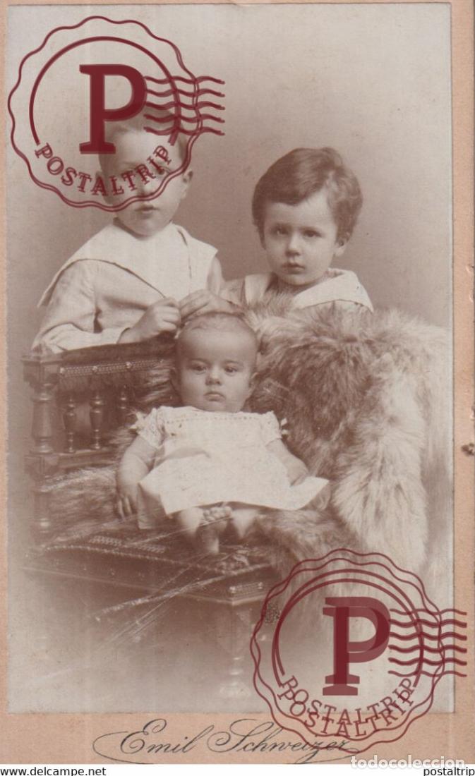 Fotograf&iacute;a antigua: EMIL SCHWEIZER AALEN CDV GERMANY DEUTSCHLAND +-10*.6CM