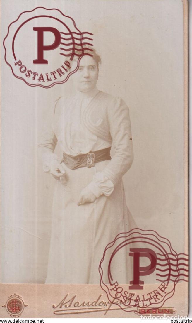 Fotograf&iacute;a antigua: JANDORF BERLIN CDV GERMANY DEUTSCHLAND +-10*.6CM