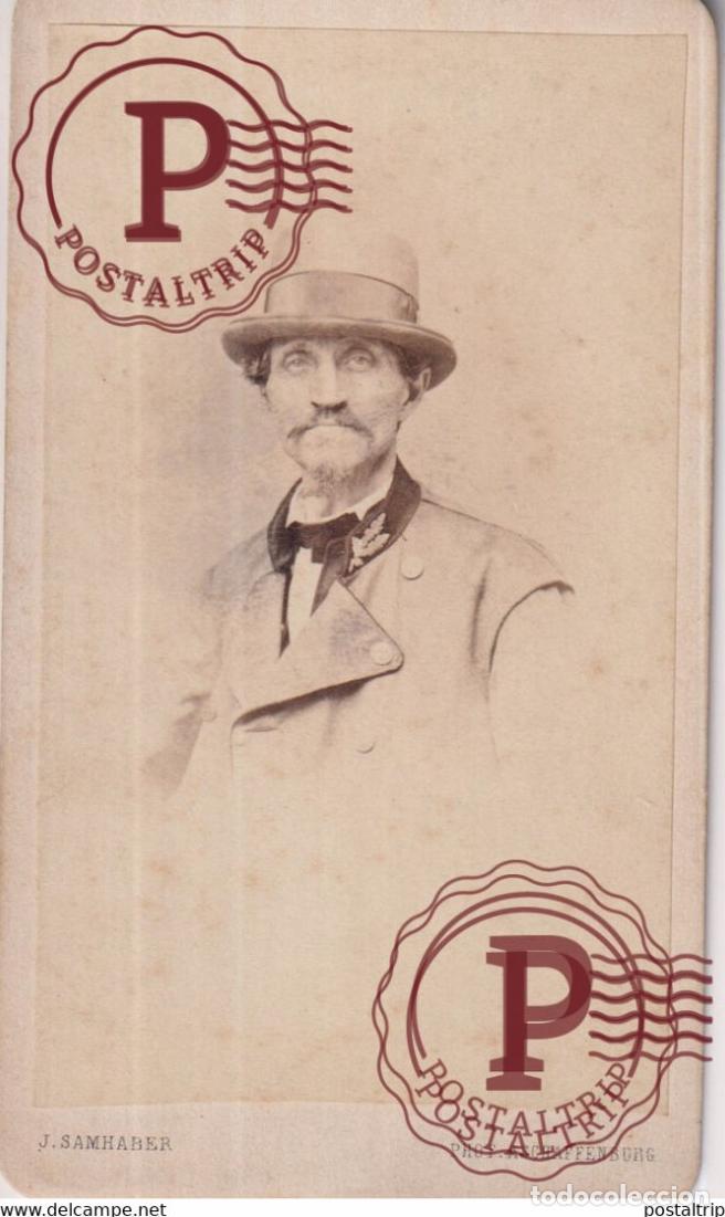 Fotograf&iacute;a antigua: J SAMHABER ASCHAFFENBURG GERMANY DEUTSCHLAND +-10*6CM