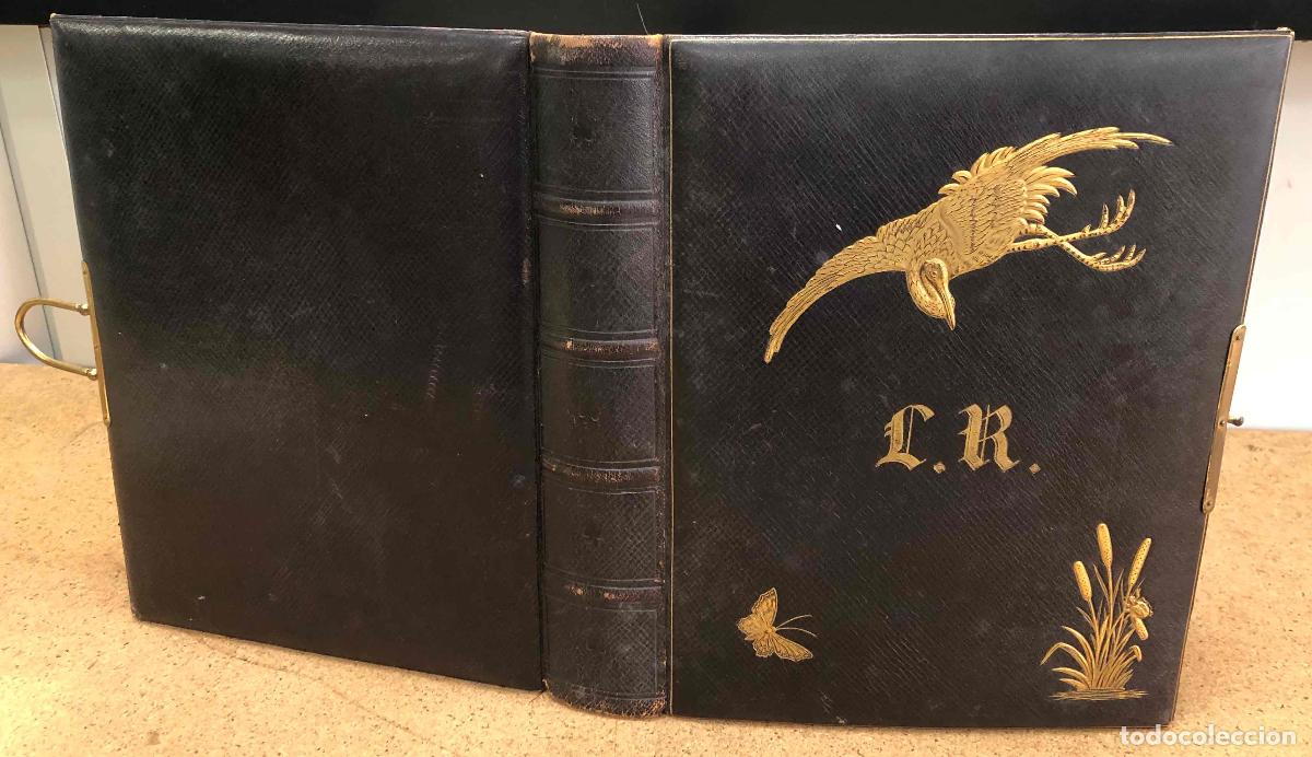 Fotograf&iacute;a antigua: ESPECTACULAR ALBUM MIKADO PARA ARCHIVO DE CARTE DE VISITE. SIGLO XIX