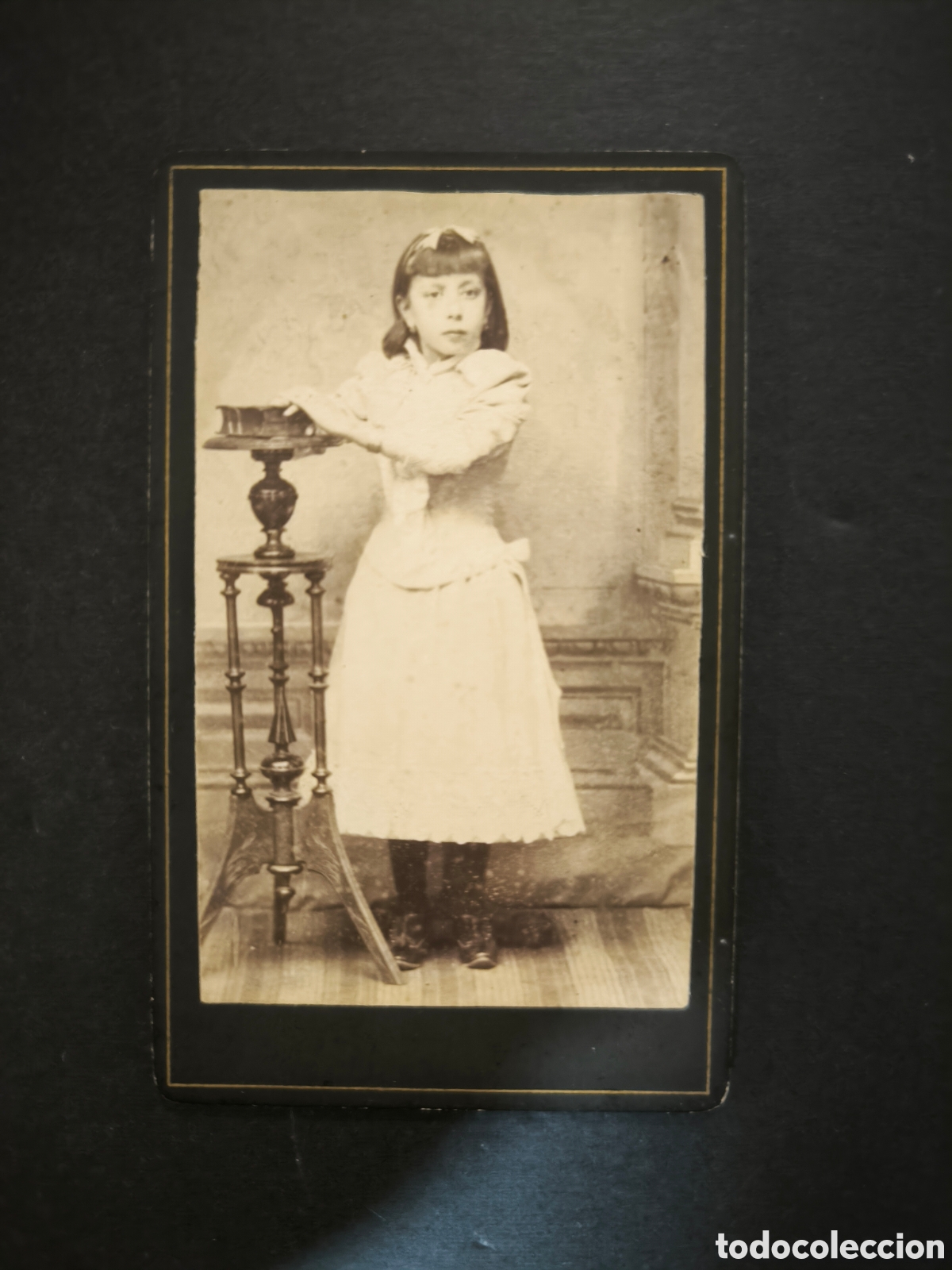 Fotograf&iacute;a antigua: Fotograf&iacute;a antigua, CDV. Ernesto Carrero Goyanes. Santiago de Compostela s. XIX. Galicia.