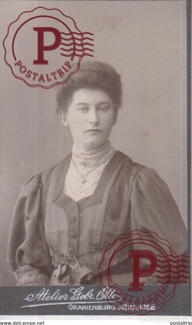 Antique Photography: ATELIER GEBR OTTO ORANIENBURG GRANSEE GERMANY DEUTSCHLAND +-10*6CM