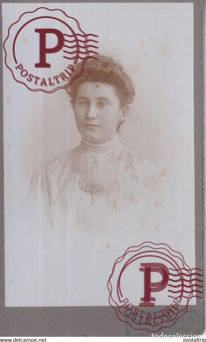 Fotograf&iacute;a antigua: ADOLF RAUERZ CDV GERMANY DEUTSCHLAND +-10*5CM