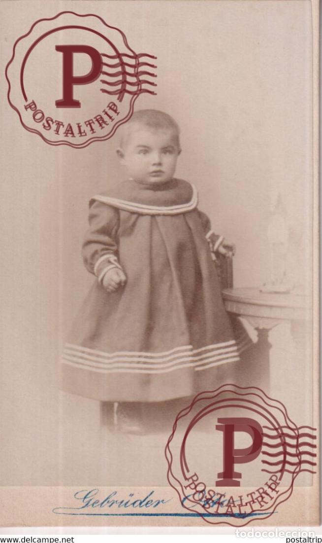 Fotograf&iacute;a antigua: CDV GEBRUDER OTTO ORANTENBURG RHEINSBERG GRANSEE GERMANY DEUTSCHLAND +-10*6CM