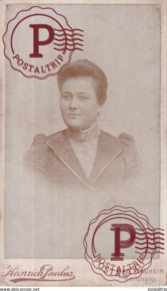 Fotograf&iacute;a antigua: CDV HEINRICH PAULUS BAD NAUHEIM GERMANY DEUTSCHLAND +-10*6CM
