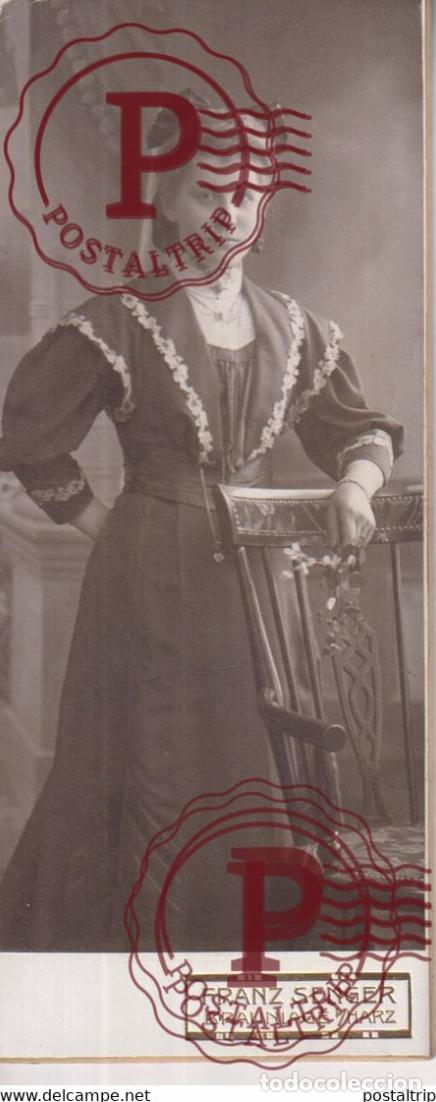 Fotograf&iacute;a antigua: CDV FRANZ SENGER BRAUNLAGE HARZ GERMANY DEUTSCHLAND +-12*5CM