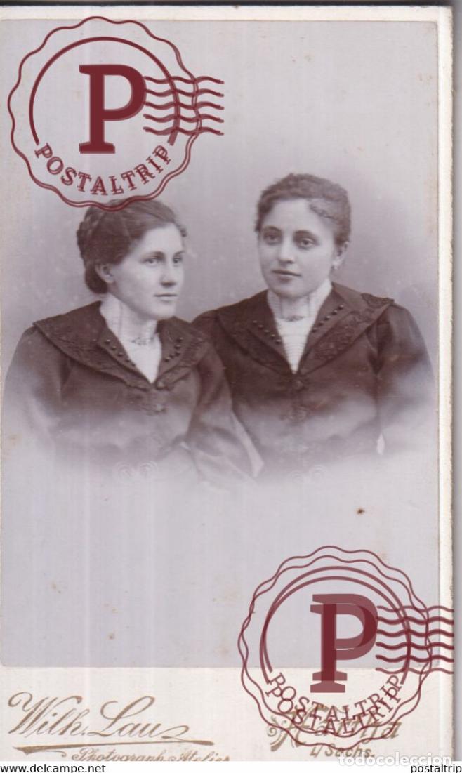 Antique Photography: WITH LAU HARTHA CDV GERMANY DEUTSCHLAND +-10*6CM