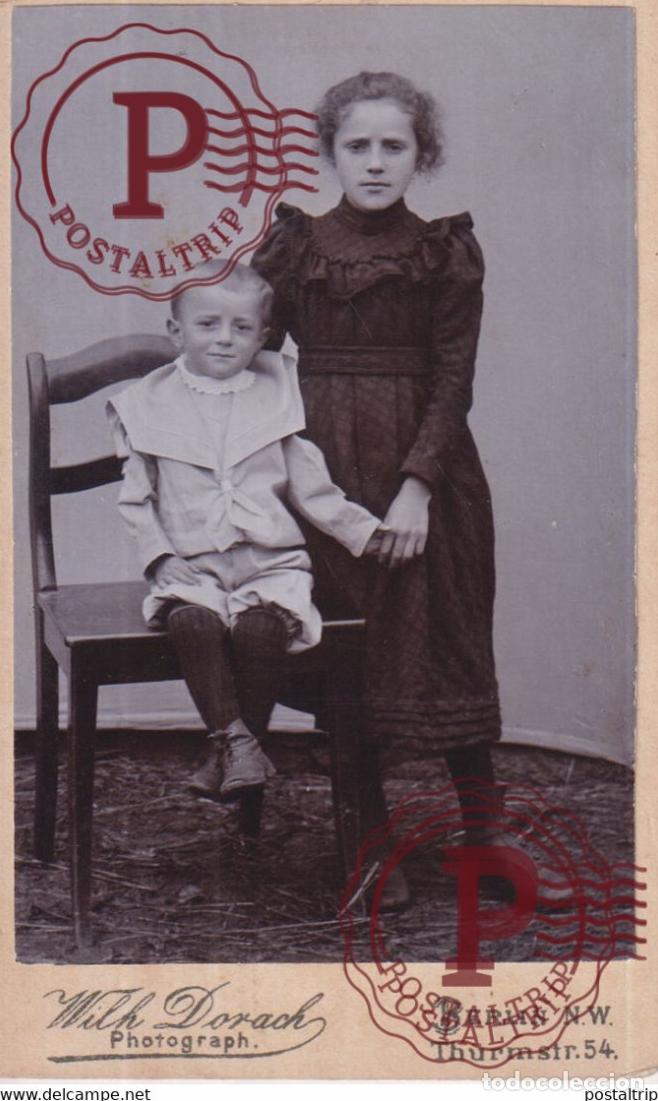 Antique Photography: WITH DORACH BERLIN CDV GERMANY DEUTSCHLAND +-10*6CM