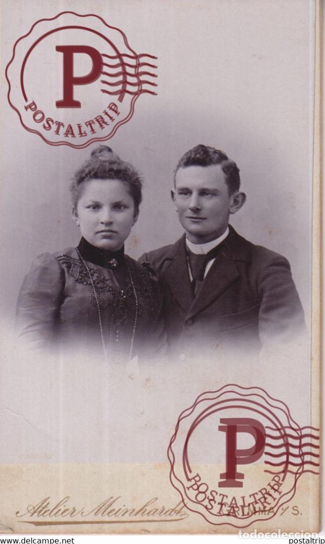 Antique Photography: ATELIER MEINGARDT GRIMMA CDV GERMANY DEUTSCHLAND +-10*6CM
