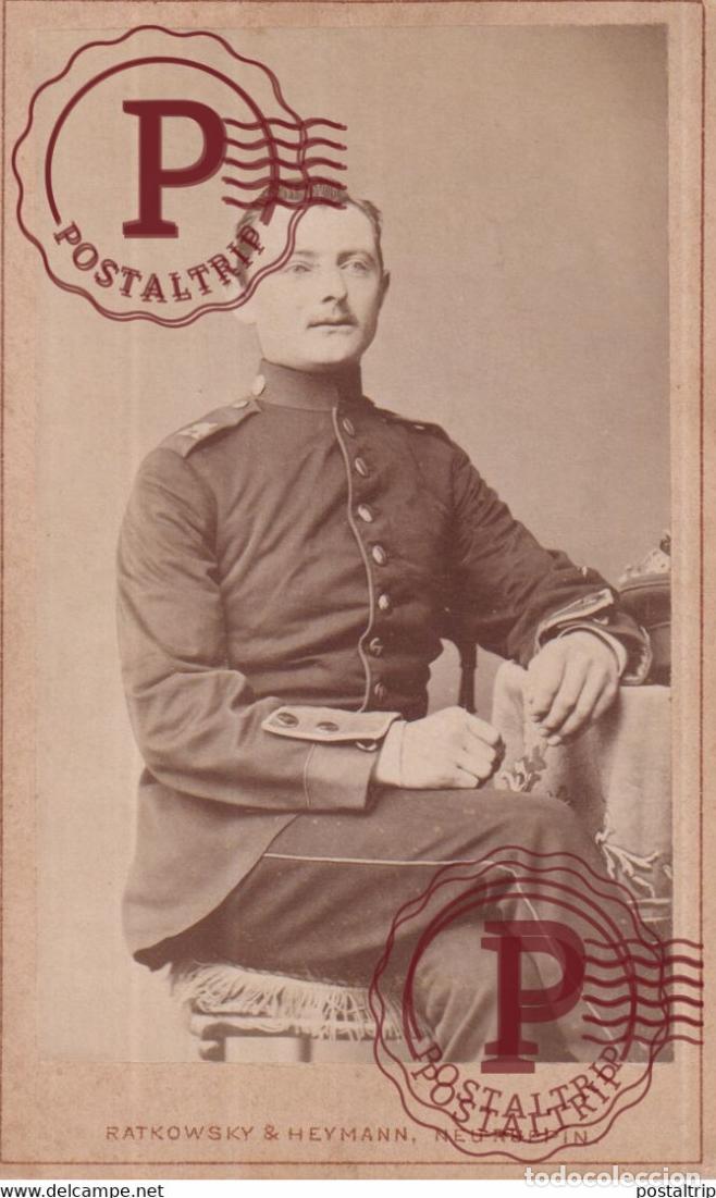 Antique Photography: RATKOWSKY HEYMANN NEU RUPPIN CDV GERMANY DEUTSCHLAND +-10*6CM