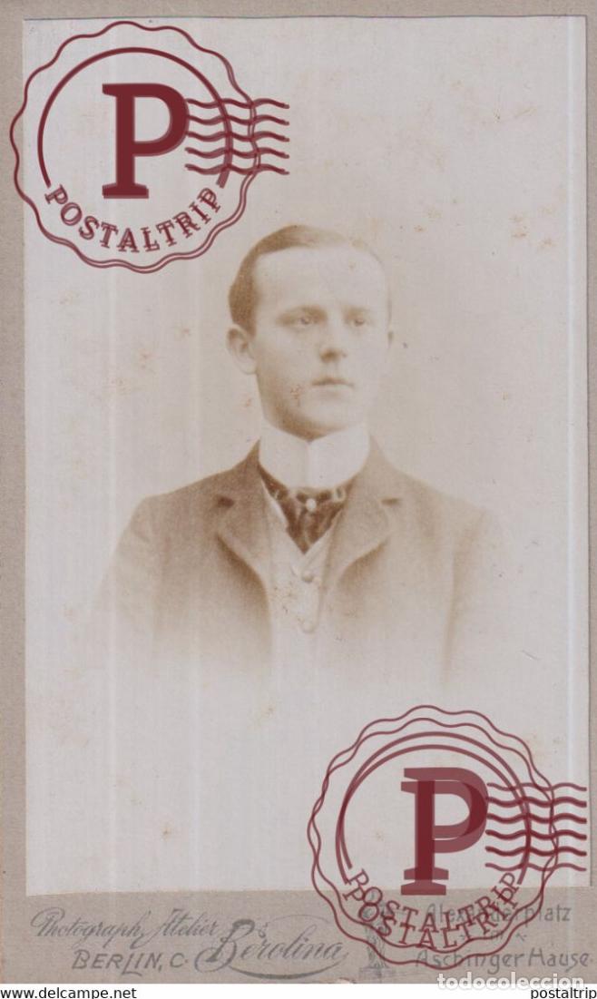 Antique Photography: BEROLINA BERLIN CDV GERMANY DEUTSCHLAND +-10*6CM