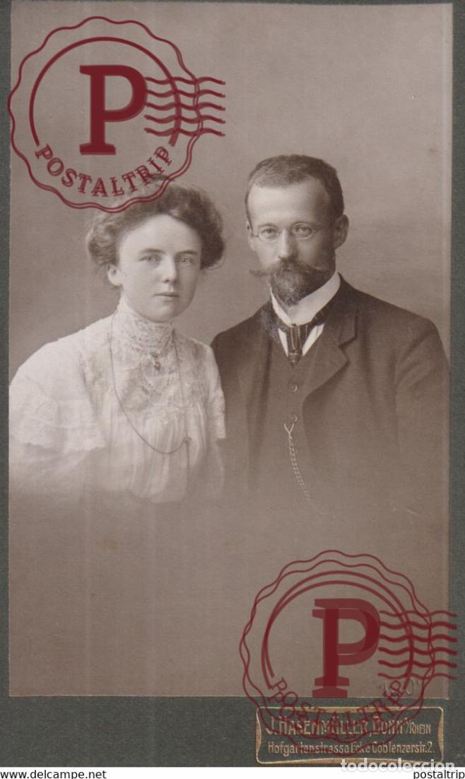 Antique Photography: J HASENMULLER BONN CDV GERMANY DEUTSCHLAND +-10*6CM