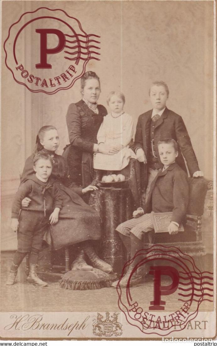 Antique Photography: H BRANDSEPH STUTTGART GERMANY DEUTSCHLAND +-16.5*10.5CM