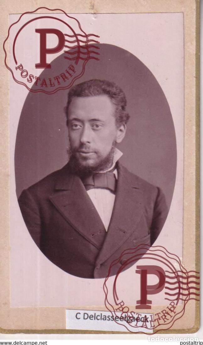 Antique Photography: C DELCLASSEELGAECK +-10*6CM