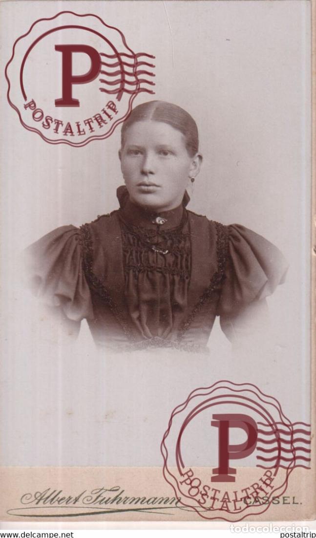 Antique Photography: MIMA BACHFELD ALBERT FUHRMANN CASSEL +-10*6CM