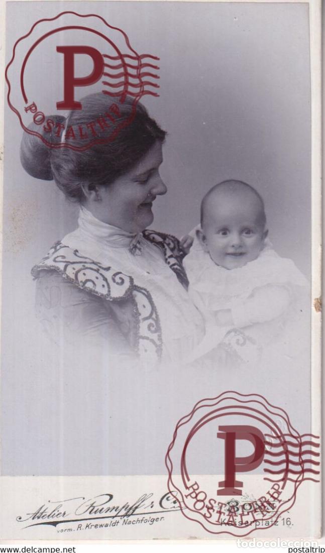 Antique Photography: ARELIER RUMPFF BONN +-10*6CM