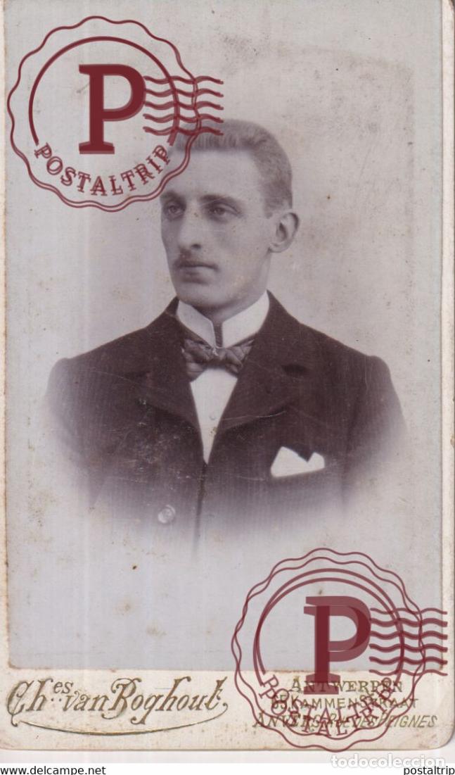 Photographie ancienne: VAN BOGHOUT CH ANTWERPEN ANVERS ALOIS EULEMANS DRUYS +-10*6CM