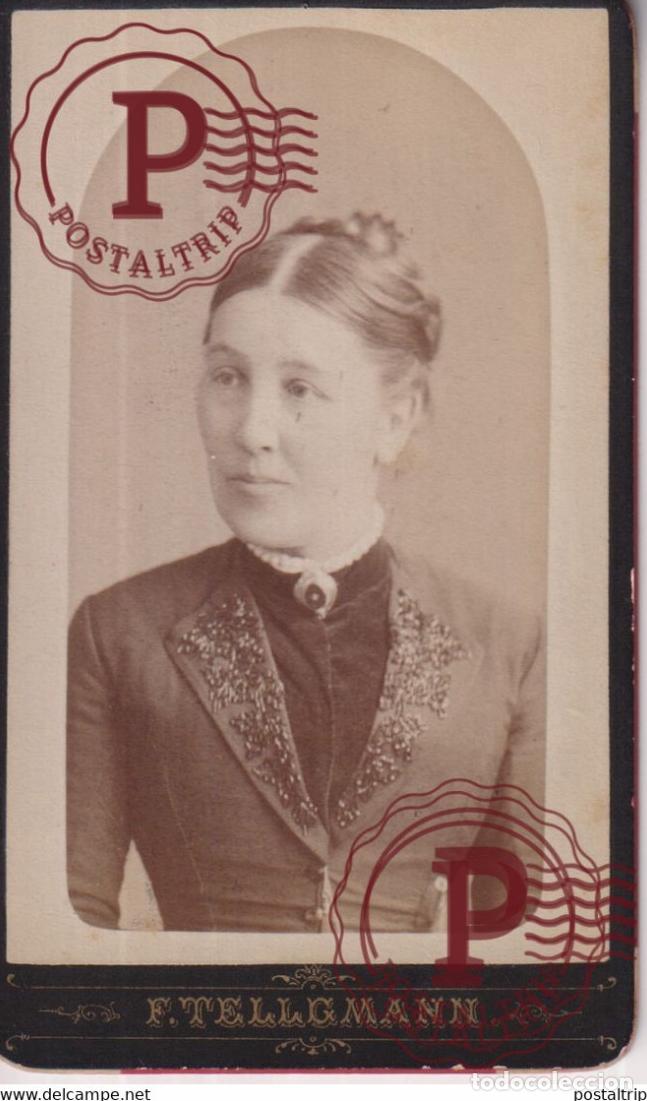 Photographie ancienne: EMILIE SCHEDTLER ELLGMANN F ESCHWEGE +-10*6CM