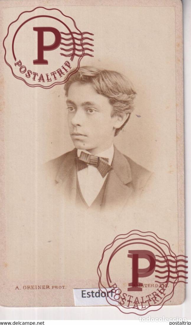 Photographie ancienne: ESTDORF AMSTERDAM A GREINER +-10*6CM