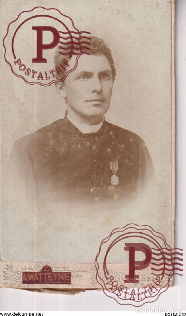 Photographie ancienne: A WATTEYNE EH DEBUSSCHERE BRUGGE AAN ZEE +-10*6CM