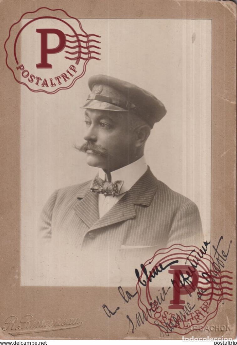 Photographie ancienne: renaudeau r arcachon de groote +-18*13CM