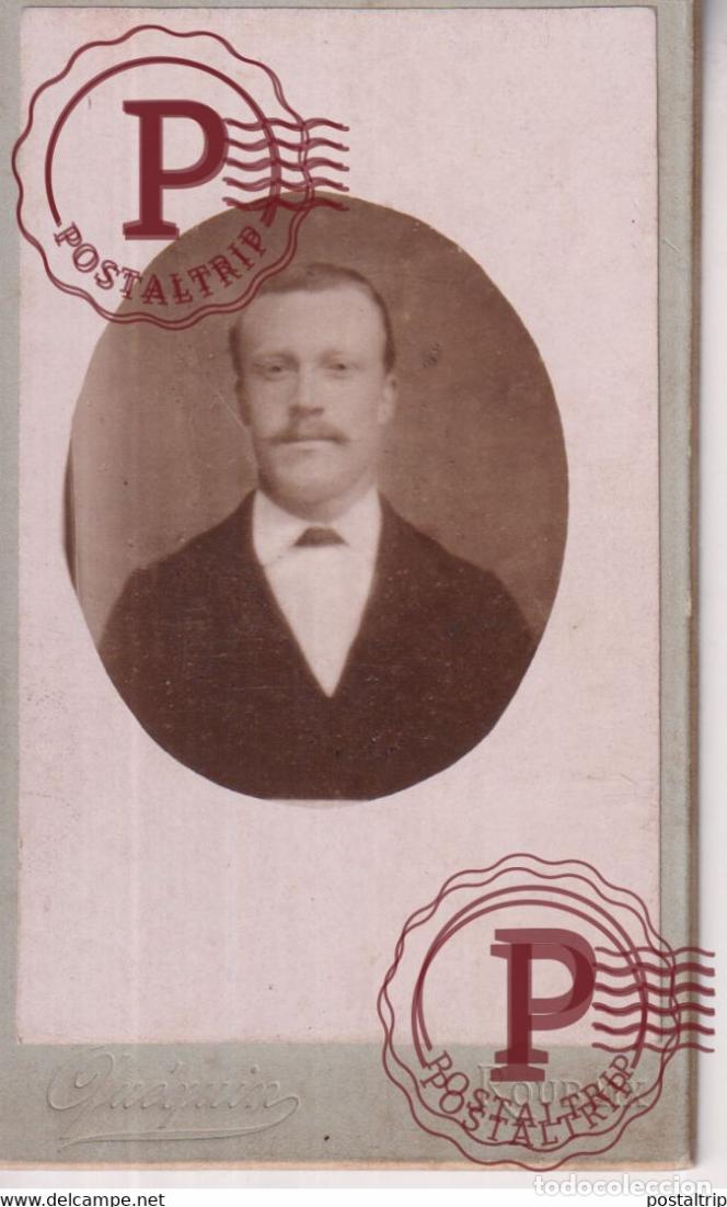 Photographie ancienne: QUEQUIN ROUBAIX CDV +-10*6.5CM