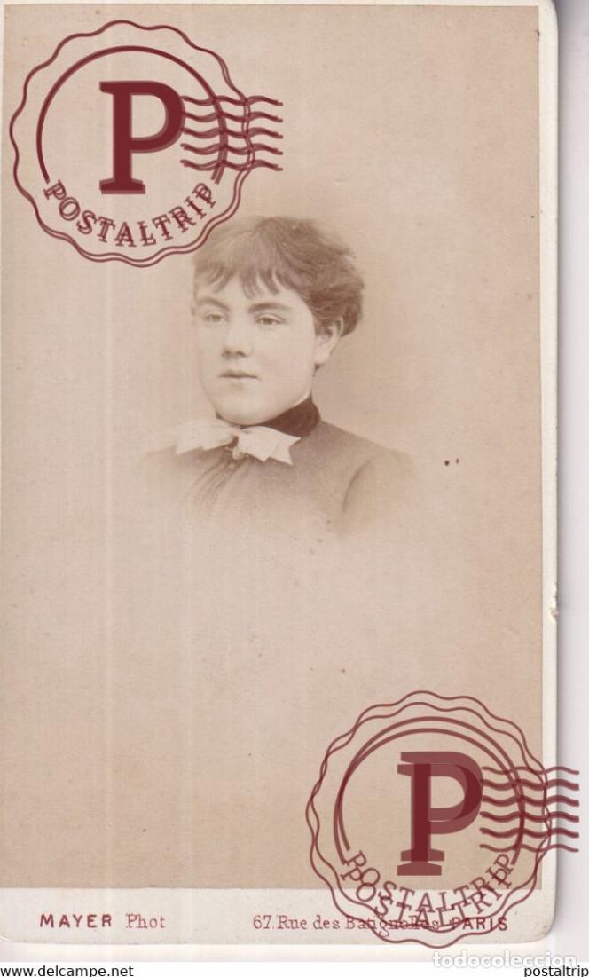 Photographie ancienne: MAYER PARIS CDV +-10*6.5CM