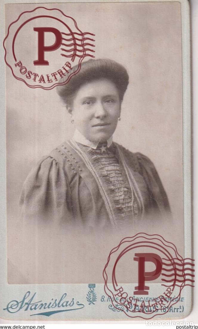 Photographie ancienne: STANISLAS PARIS CDV +-10*6.5CM