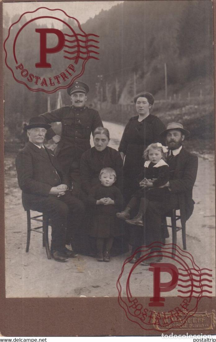 Photographie ancienne: M MAKEEFF LE LOCLE CABINET SCHWEIZ SUISSE SVIZZERA +-16.5*10.5CM