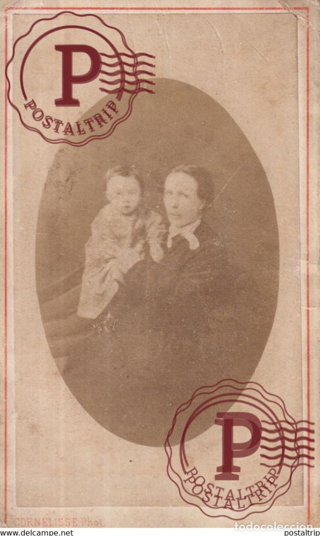 Fotograf&iacute;a antigua: 1874 CORNELISSE BRUXELLES ROTTERDAM Photo ancienne CDV Fotografie +-10*6CM