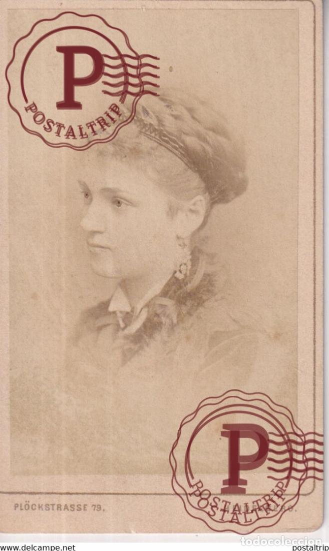 Fotograf&iacute;a antigua: Eduard Schultze, Heidelberg, Portrait 1873 P LAHUY Photo ancienne CDV Fotografie +-10*6CM