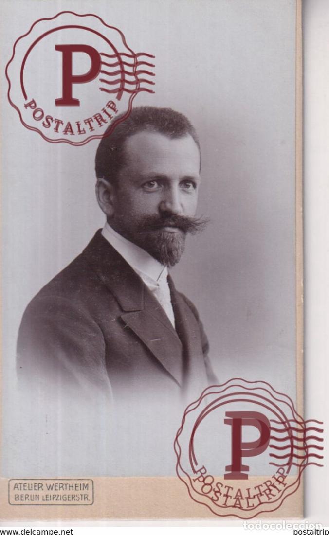 Antique Photography: 1910 ADLER WERTHEIM BERLIN CDV Fotografie +-10*6CM