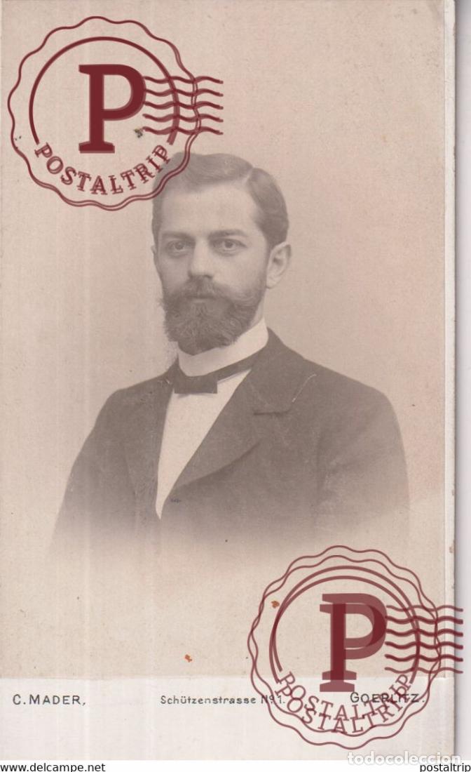 Antique Photography: 1900 GEORG WINDLER C MADER GOERLITZ CDV Fotografie +-10*6CM