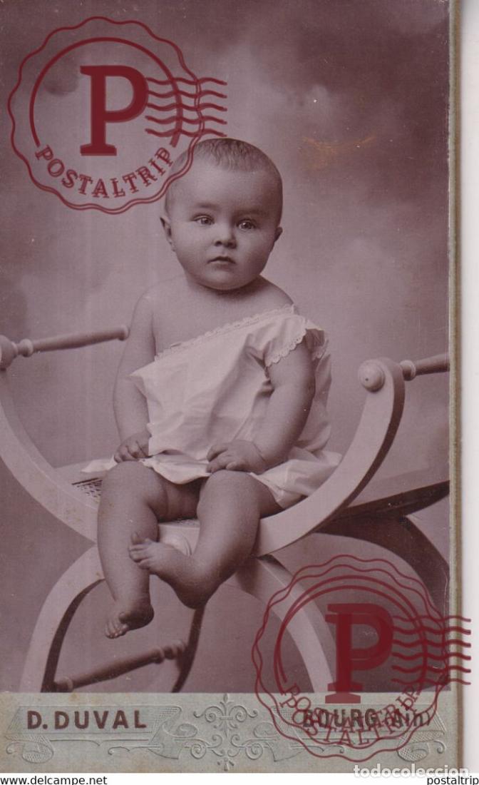 Antique Photography: 1901 D DUVAL BOURG AIN ALINE JACQUOT CDV Fotografie +-10*6CM