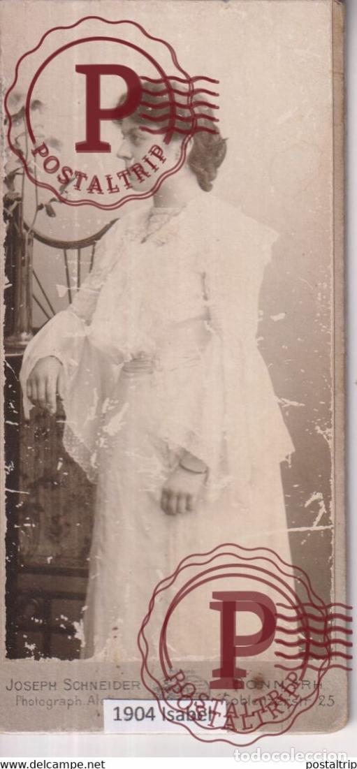 Antique Photography: 1904 JOSEPH SCHNEIDER BONN CDV Fotografie +-11*5CM