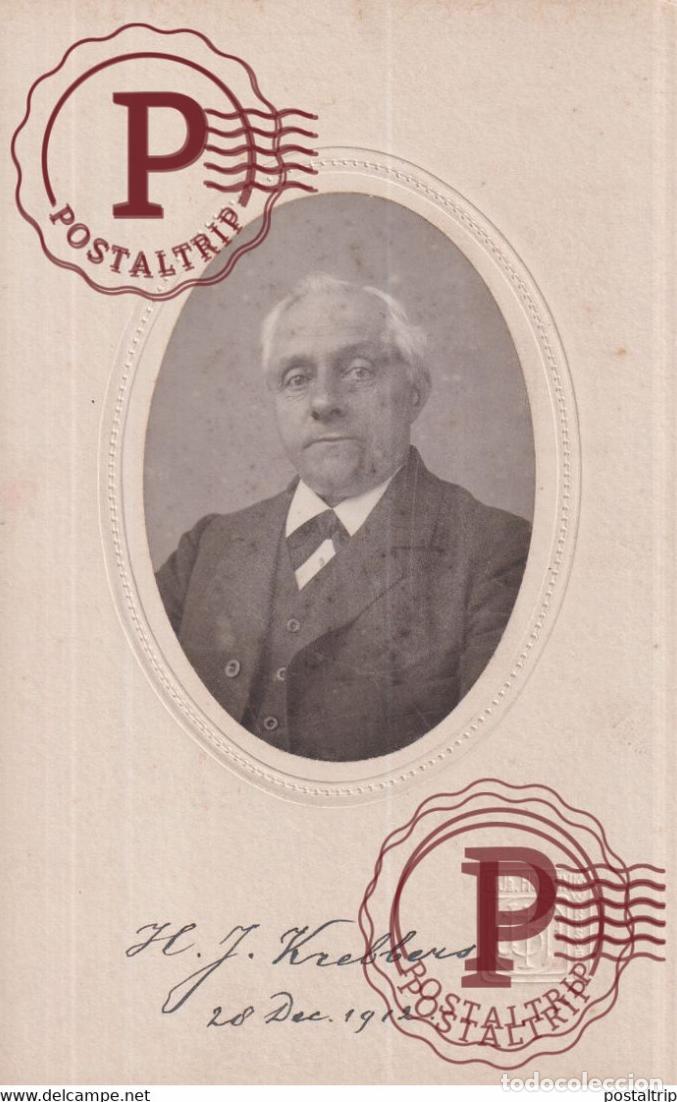 Antique Photography: H J KREBBERS B J HOETING Fotografie +-20*11CM