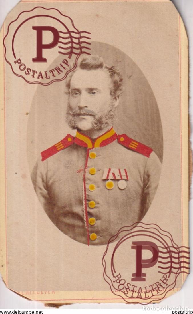 Fotograf&iacute;a antigua: ALLGEYER SEE CORNERS CDV Fotografie +-10*6CM